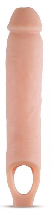 Телесная насадка на пенис 11.5 Inch Cock Sheath Penis Extender - 29,2 см. - Blush Novelties - в Томске купить с доставкой
