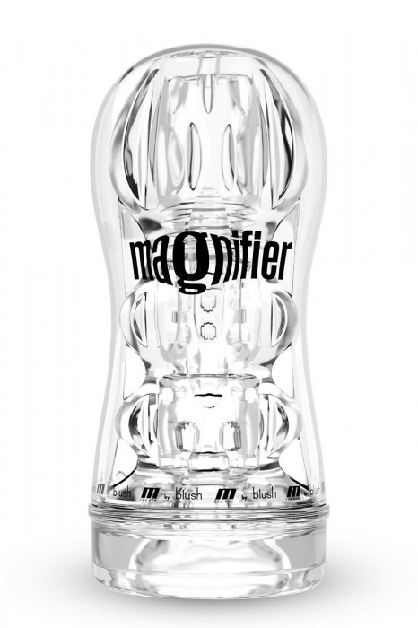 Прозрачный мастурбатор Soft and Wet Magnifier - Blush Novelties - в Томске купить с доставкой