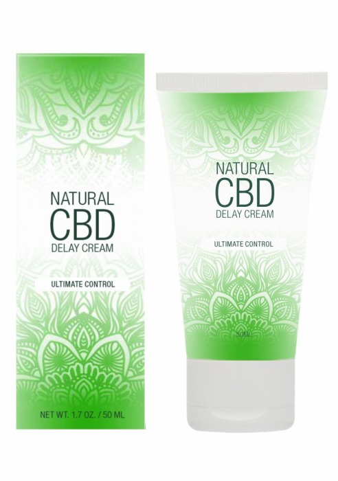 Крем-пролонгатор Natural CBD Delay Cream - 50 мл. - Shots Media BV - купить с доставкой в Томске