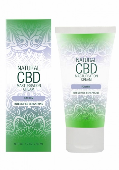 Крем для мастурбации для мужчин Natural CBD Masturbation Cream For Him - 50 мл. - Shots Media BV - купить с доставкой в Томске