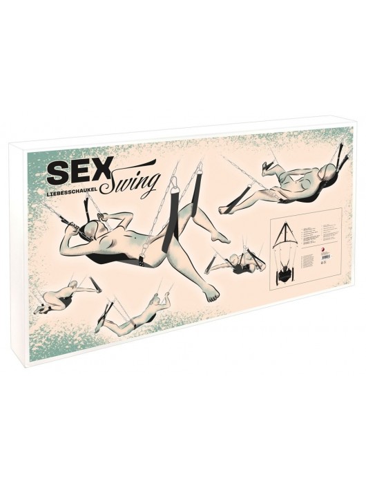 Секс-качели с лежаком и подголовником Sex Swing - Orion - купить с доставкой в Томске