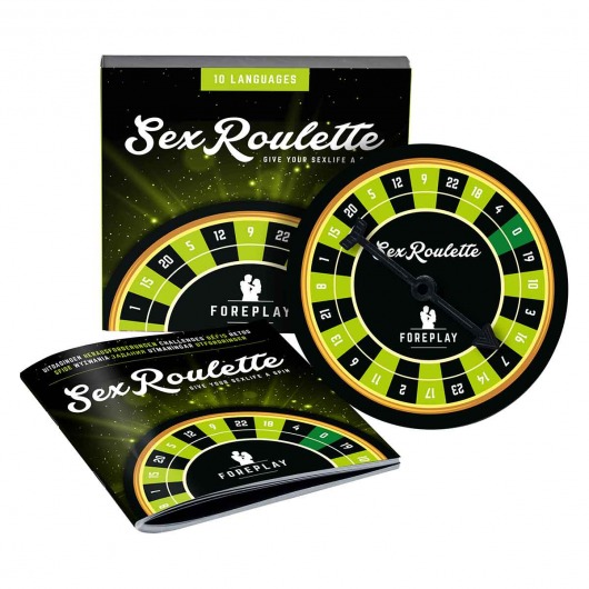 Настольная игра-рулетка Sex Roulette Foreplay - Tease&Please - купить с доставкой в Томске