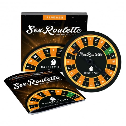Настольная игра-рулетка Sex Roulette Naughty Play - Tease&Please - купить с доставкой в Томске