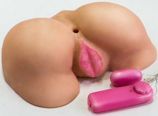 Вибровагина с двумя отверстиями и с выносным пультом - LOVETOY (А-Полимер) - в Томске купить с доставкой