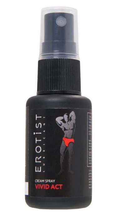 Возбуждающий крем-спрей для мужчин Erotist Vivid Act - 30 мл. - Erotist Lubricants - купить с доставкой в Томске