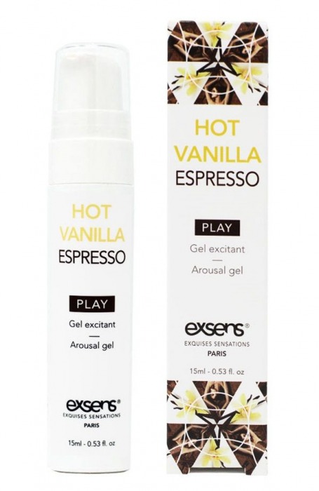 Возбуждающий гель Hot Vanilla Espresso Arousal Gel - 15 мл. - Exsens - купить с доставкой в Томске
