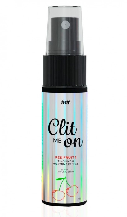 Клиторальный возбуждающий спрей Clit Me On Red Fruits - 12 мл. - INTT - купить с доставкой в Томске