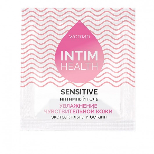 Саше интимного геля на водной основе Intim Health Sensitive - 3 гр. - Биоритм - купить с доставкой в Томске