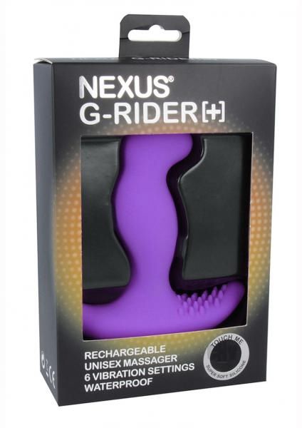 Фиолетовый вибромассажер простаты Nexus G-Rider+ - 12,6 см. - Nexus Range - в Томске купить с доставкой