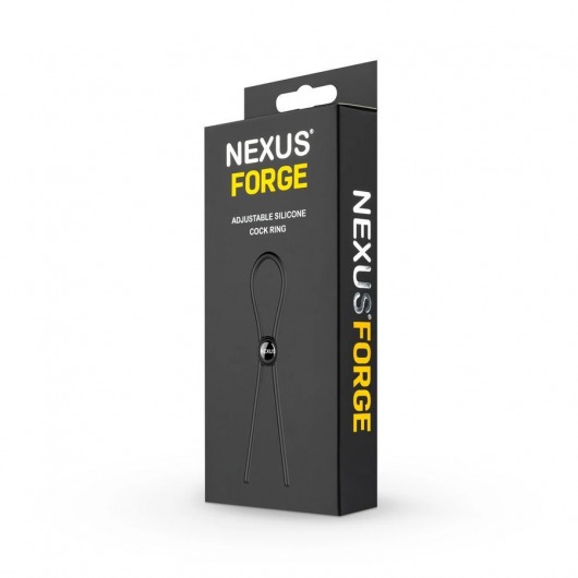 Черное эрекционное лассо Nexus Forge Single - Nexus Range - в Томске купить с доставкой