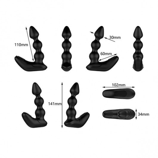 Черный вибростимулятор Nexus Bendz Prostate Edition - 14,1 см. - Nexus Range - в Томске купить с доставкой