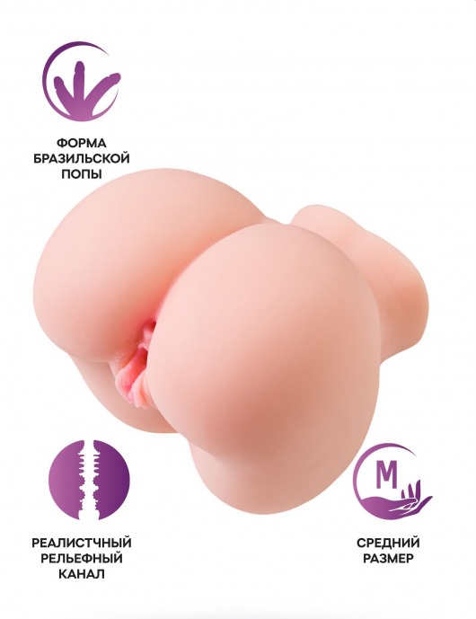 Реалистичный мастурбатор Giovanna - ToyFa - в Томске купить с доставкой