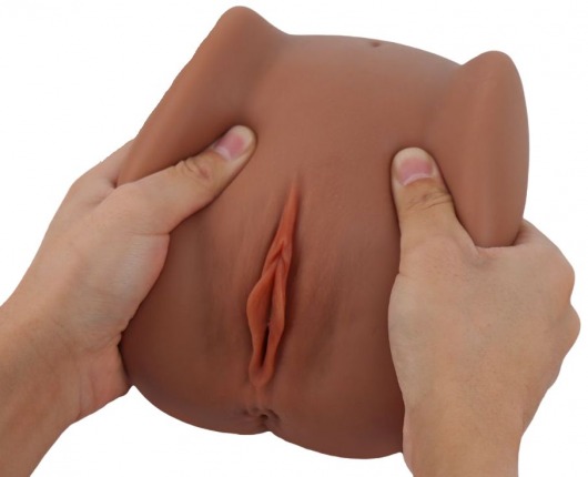 Мастурбатор Black Beauty - вагина и анус - S-HANDE - в Томске купить с доставкой