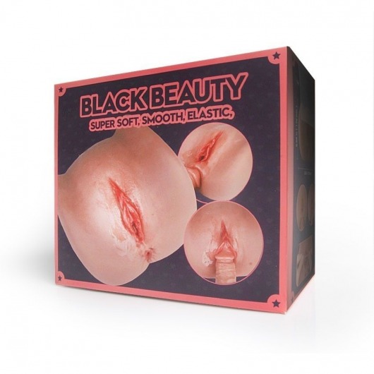 Мастурбатор Black Beauty - вагина и анус - S-HANDE - в Томске купить с доставкой