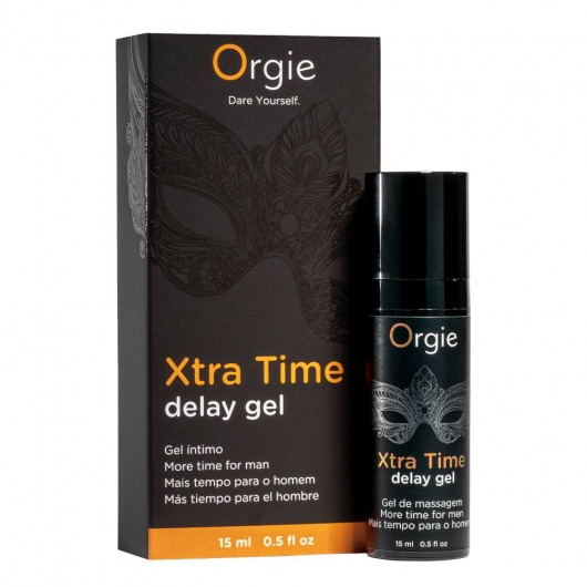 Продлевающий гель Orgie Xtra Time Delay Gel - 15 мл. - ORGIE - купить с доставкой в Томске