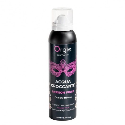 Хрустящая пенка для массажа Acqua Croccante Passion Fruit - 150 мл. - ORGIE - купить с доставкой в Томске