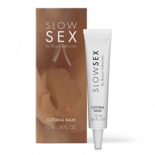 Бальзам для клитора Slow Sex Clitoral Balm - 10 мл. - Bijoux Indiscrets - купить с доставкой в Томске