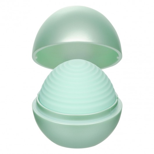 Зеленый вибромассажер Opal Ripple Massager - California Exotic Novelties