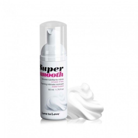 Лубрикант нежнейшая пенка Super Smooth Foaming Intime Lubricant - 50 мл. - Love to Love - купить с доставкой в Томске