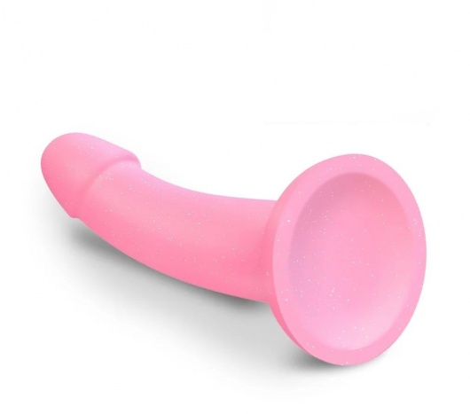 Фаллоимитатор из жидкого силикона Dildolls Glitzy - 17,6 см. - Love to Love