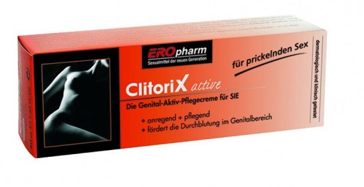 Возбуждающий крем для женщин ClitoriX active - 40 мл. - Joy Division - купить с доставкой в Томске