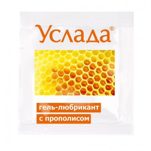 Гель-лубрикант «Услада с прополисом» - 3 гр. - Биоритм - купить с доставкой в Томске