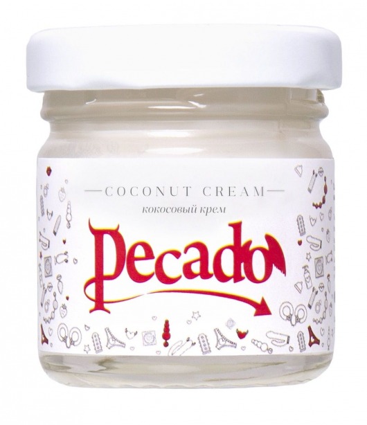 Массажная свеча Сoconut Cream - 35 мл. - Pecado - купить с доставкой в Томске