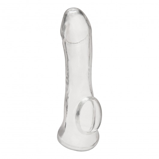 Прозрачная насадка на пенис Transparent Penis Enhancing Sleeve Extension - 15,9 см. - BlueLine - в Томске купить с доставкой