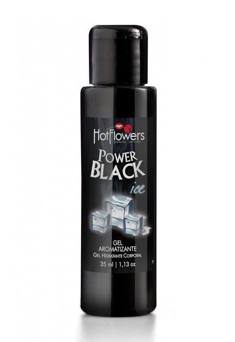 Стимулирующий гель для массажа Power Black - 35 мл. - HotFlowers - купить с доставкой в Томске