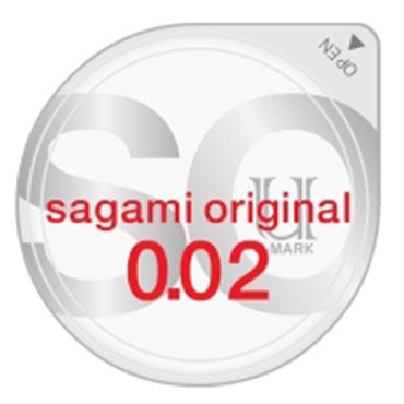 Ультратонкий презерватив Sagami Original - 1 шт. - Sagami - купить с доставкой в Томске