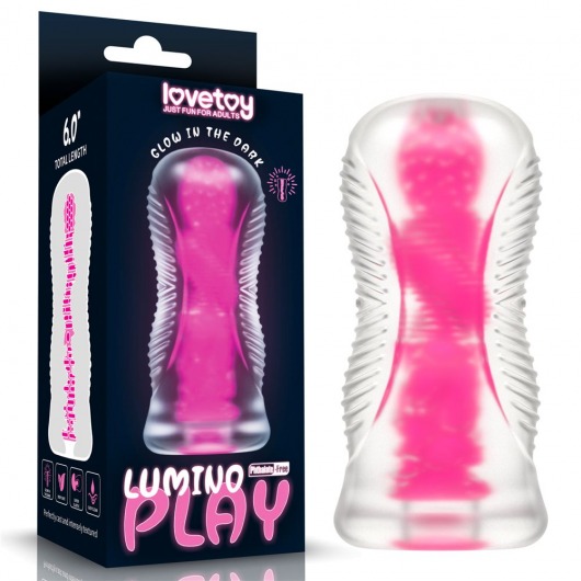 Светящийся в темноте мастурбатор 6.0 Lumino Play Masturbator - Lovetoy - в Томске купить с доставкой