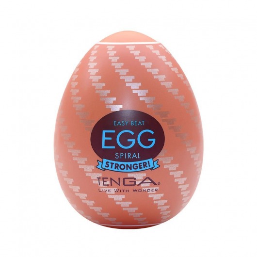 Мастурбатор-яйцо Tenga Egg Spiral - Tenga - в Томске купить с доставкой