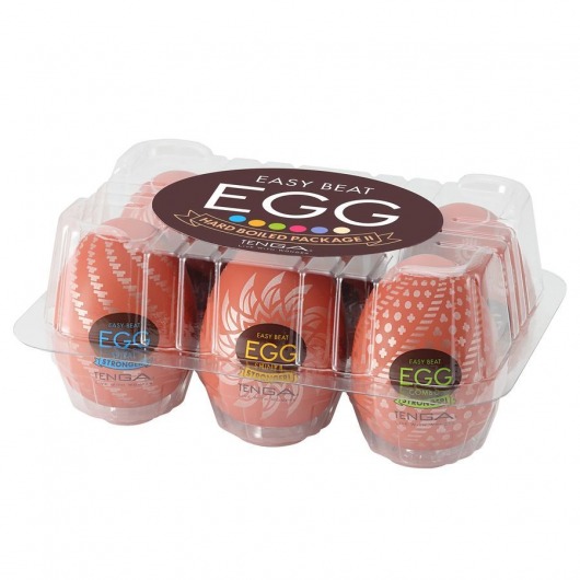 Набор из 6 мастурбаторов-яиц Tenga Egg Variety Pack V - Tenga - в Томске купить с доставкой