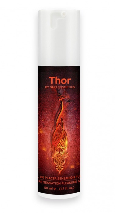 Возбуждающий унисекс гель Thor Fire Gel - 50 мл. - Nuei cosmetics - купить с доставкой в Томске