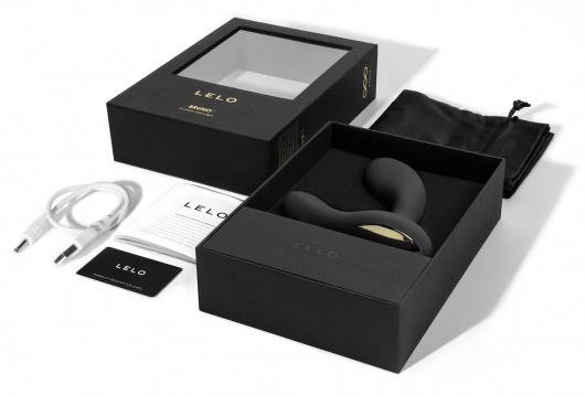 Чёрный перезаряжаемый стимулятор простаты Bruno Black - Lelo - в Томске купить с доставкой