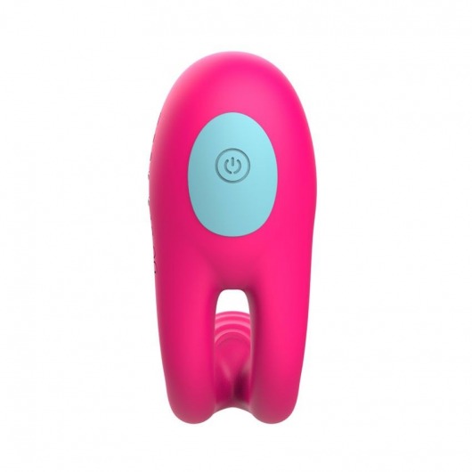 Розовое виброкольцо с пультом ДУ - I-MOON - в Томске купить с доставкой