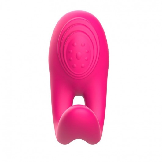 Розовое виброкольцо с пультом ДУ - I-MOON - в Томске купить с доставкой