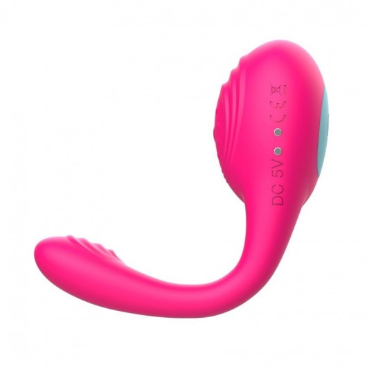 Розовое виброкольцо с пультом ДУ - I-MOON - в Томске купить с доставкой