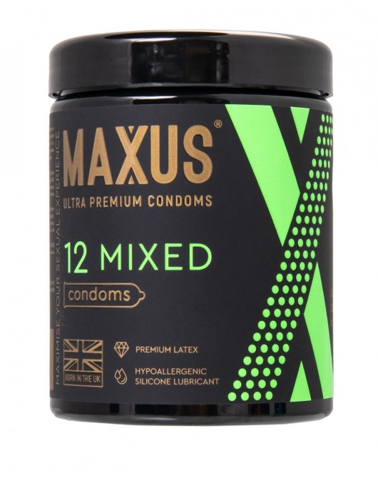 Презервативы MAXUS Mixed - 12 шт. - Maxus - купить с доставкой в Томске