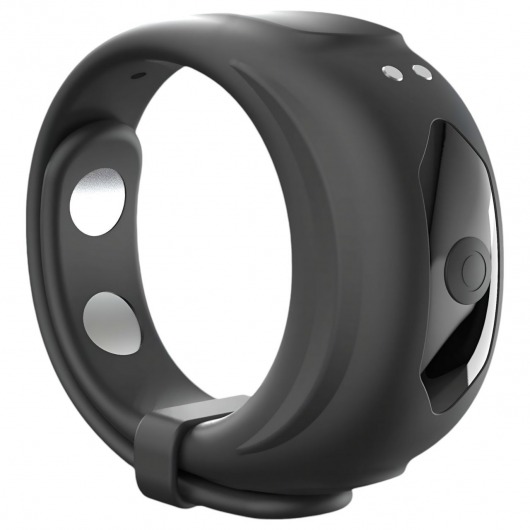 Черное эрекционное виброкольцо Fit Vibe Ring - Dorcel - в Томске купить с доставкой