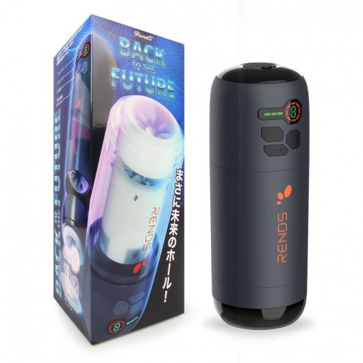 Черный вибромастурбатор Back To The Future - Rends - в Томске купить с доставкой