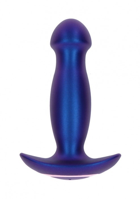 Синяя анальная вибропробка Buttocks The Wild Magn Pulse Vibrating Plug - 15 см. - Toy Joy