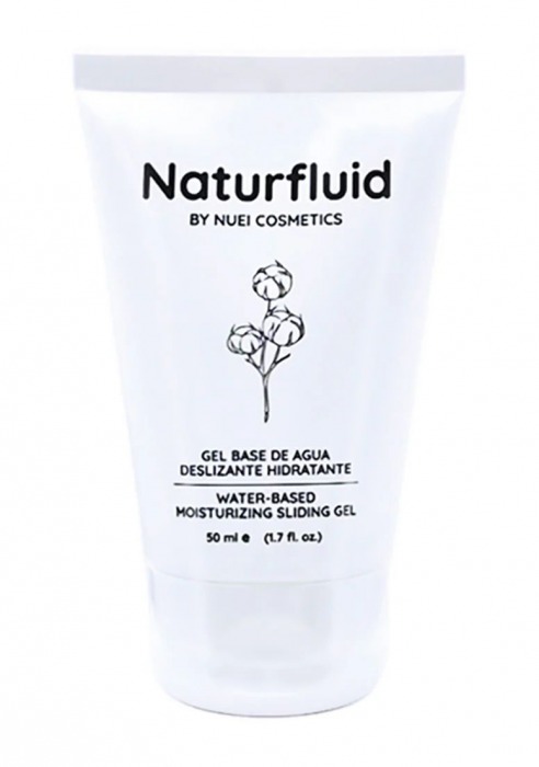 Экстраскользкий лубрикант на водной основе Nuei Naturfluid - 50 мл. - Nuei cosmetics - купить с доставкой в Томске