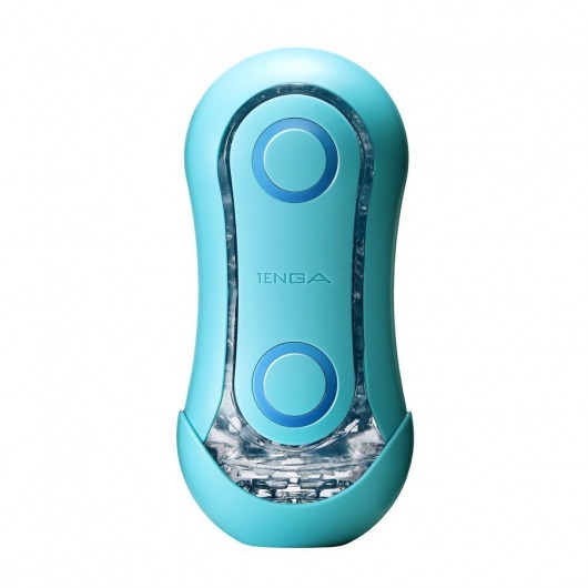 Голубой мастурбатор Tenga Flip ORB Ocean - Tenga - в Томске купить с доставкой