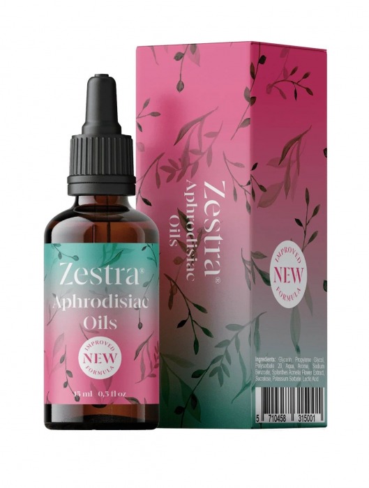 Возбуждающее масло Zestra Aphrodisiac Oils - 15 мл. - Zestra - купить с доставкой в Томске