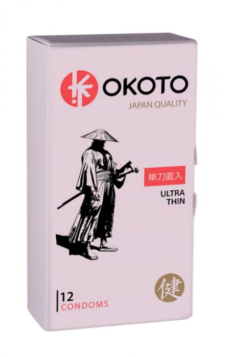 Тонкие презервативы OKOTO Ultra Thin - 12 шт. - Sitabella - купить с доставкой в Томске