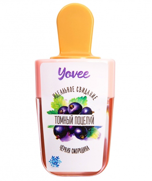 Охлаждающий бальзам для губ «Томный поцелуй» с ароматом черной смородины - 5 мл. - ToyFa - купить с доставкой в Томске