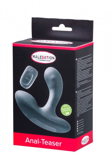 Черный стимулятор простаты Anal-Teaser - MALESATION - в Томске купить с доставкой