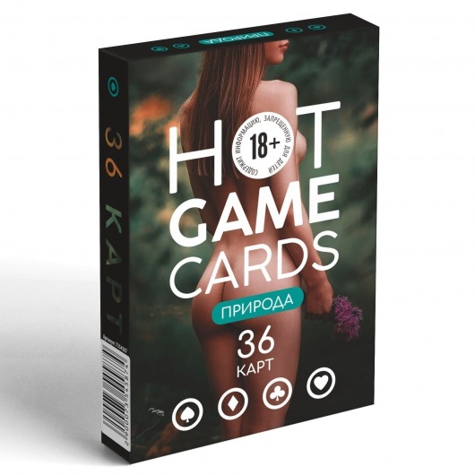 Игральные карты Hot Game Cards «Природа» - Сима-Ленд - купить с доставкой в Томске