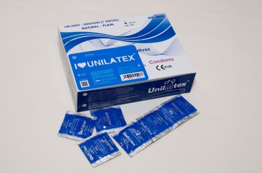 Классические презервативы Unilatex Natural Plain - 144 шт. - Unilatex - купить с доставкой в Томске